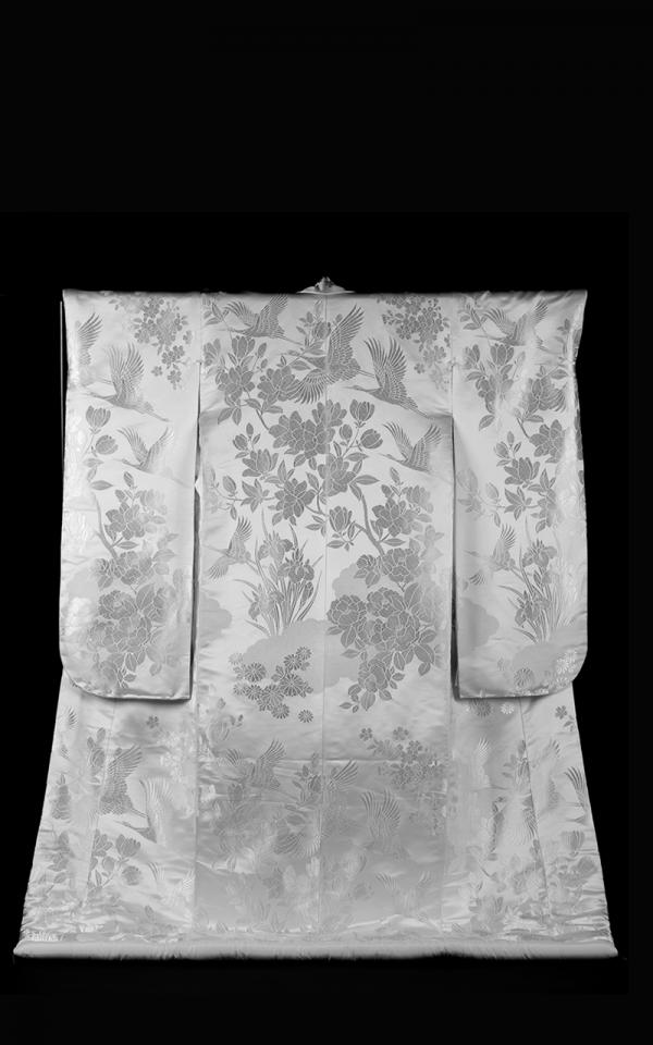 販売白無垢 春暁白鶴の讃