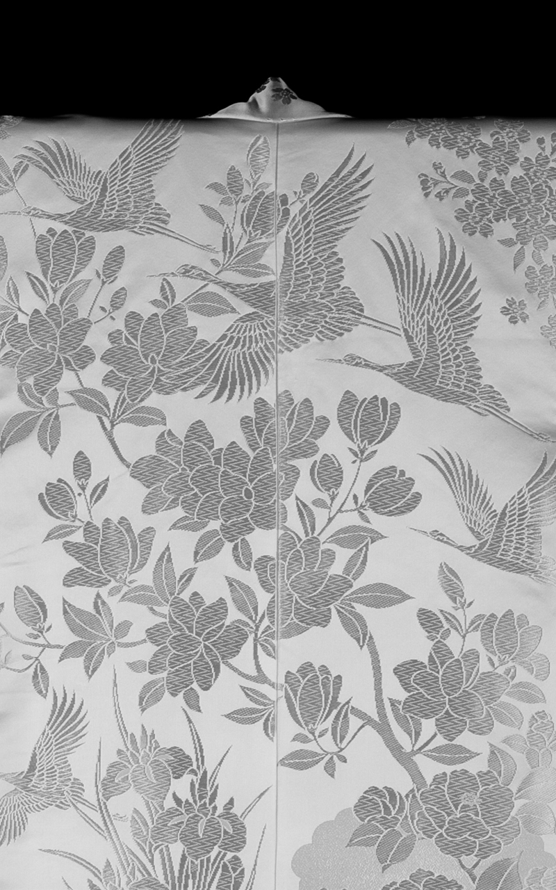 販売白無垢 春暁白鶴の讃