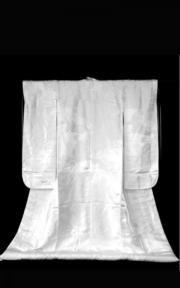 販売白無垢 春爛百花文