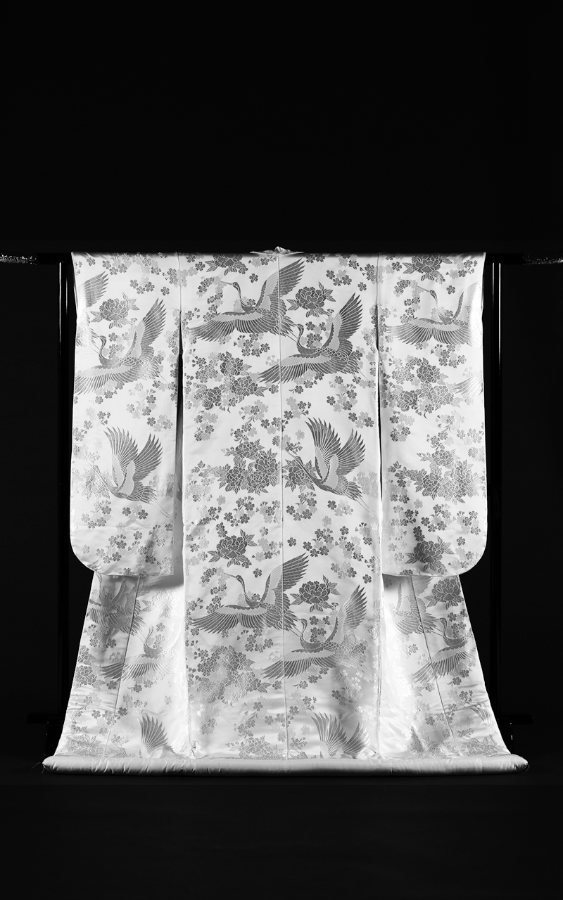 販売白無垢 清麗花鶴