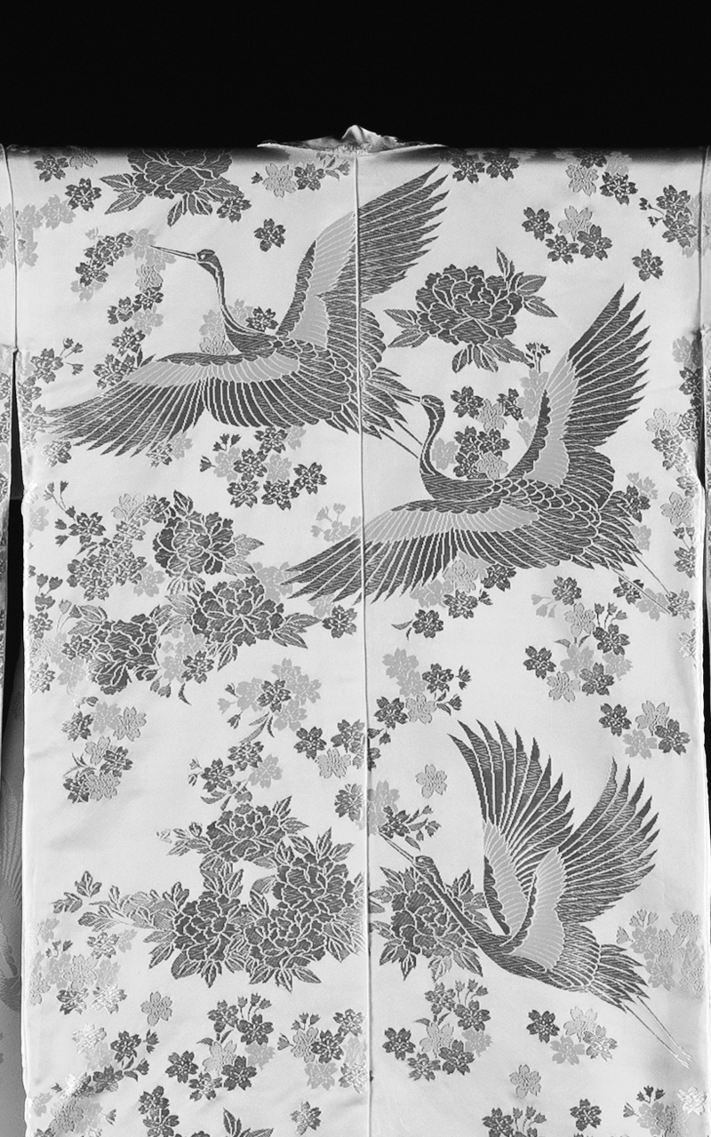 販売白無垢 清麗花鶴