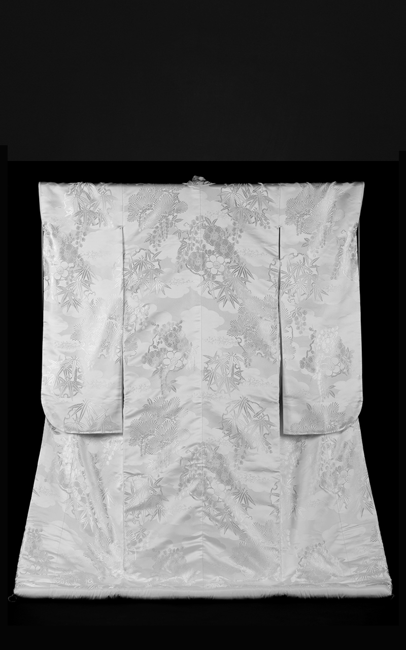 販売白無垢 雪輪松竹梅