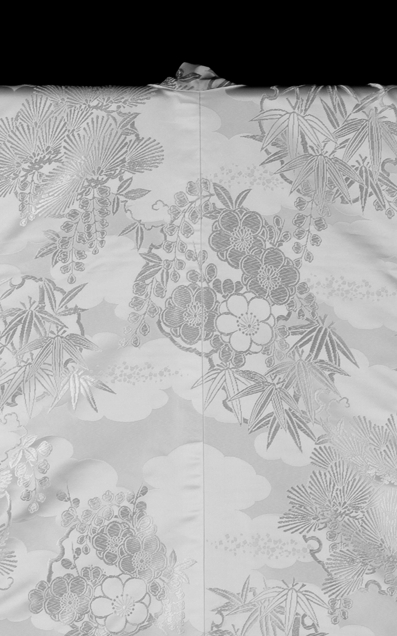 販売白無垢 雪輪松竹梅