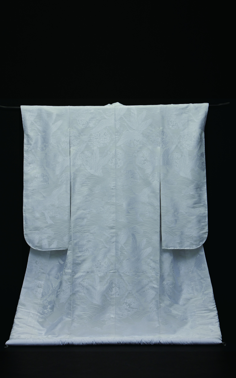 販売白無垢 千載満松鶴