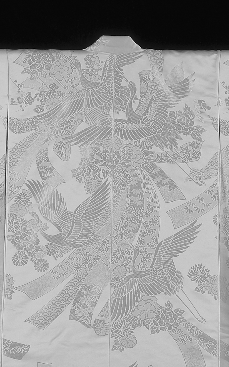 販売白無垢 熨斗目鶴