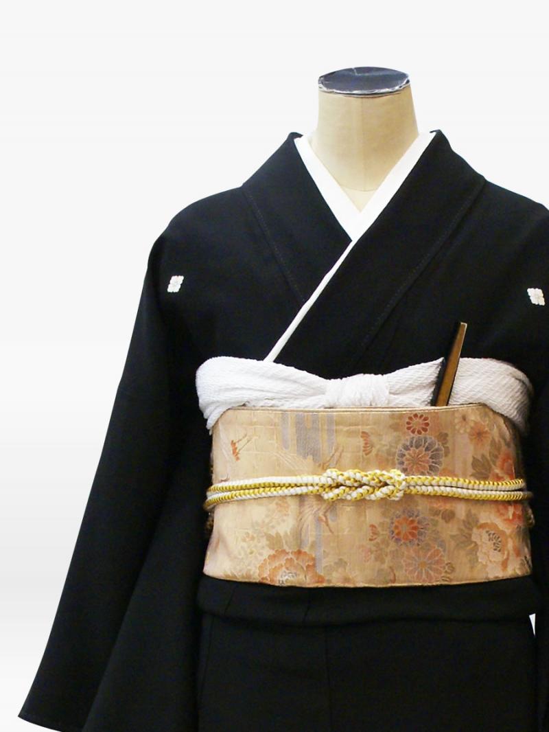 松・鶴の黒留袖